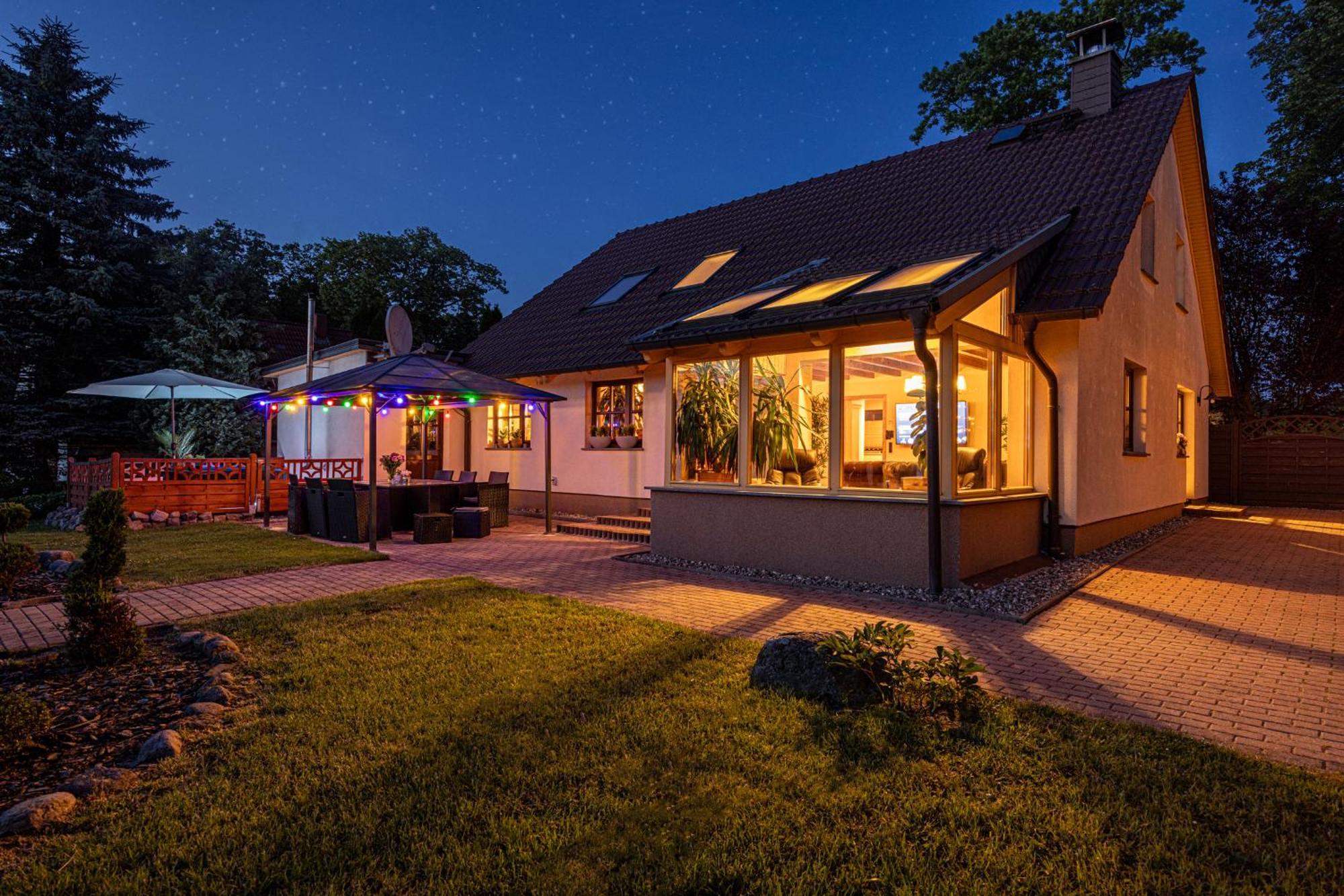 Wellnessparadies Mit Sauna Und Whirlpool คราโคอัมเซ ภายนอก รูปภาพ